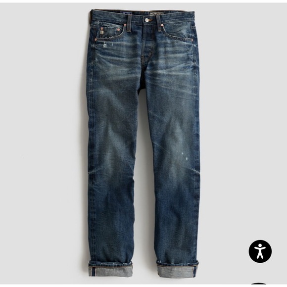 AG ADRIANO GOLDSCHMIED PROTEGE  STRAIGHT JEANS SIZE 34 - Picture 2 of 15